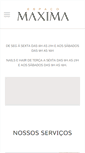 Mobile Screenshot of espacomaxima.com.br