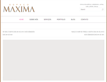 Tablet Screenshot of espacomaxima.com.br